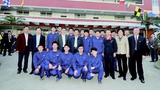 教育部原部長陳寶生蒞臨學校視察